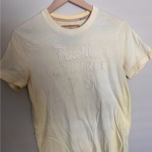 Ruehl No.925 Light Yellow Graphic Tee